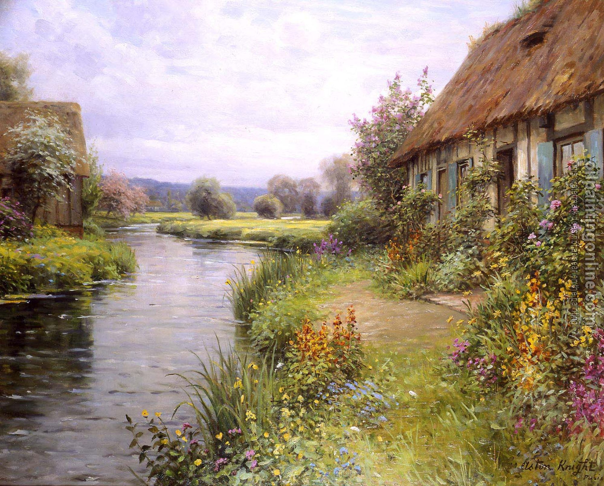 Knight, Louis Aston - A Bend in the River